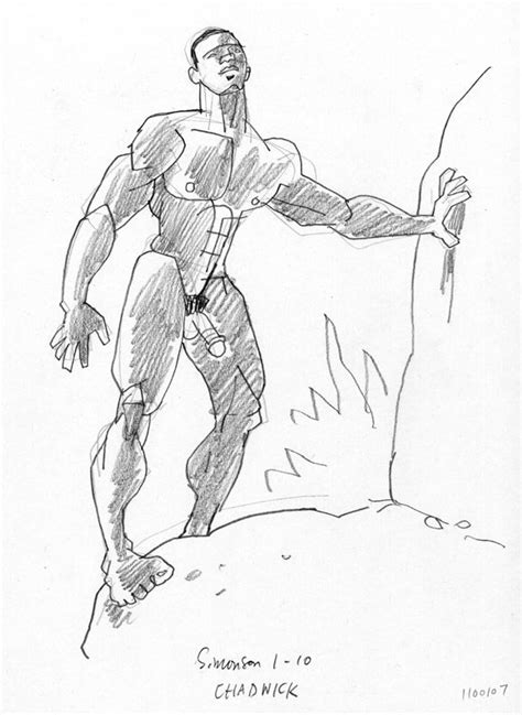 Chadwick By Douglas Simonson Drawings Art Sketches