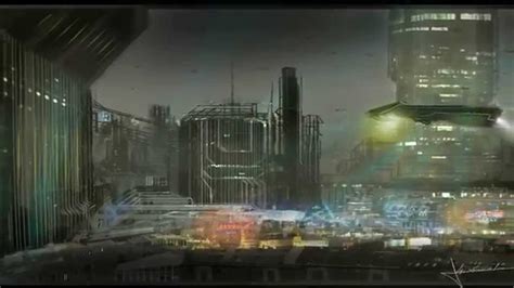 Concept Art City Cyberpunk Youtube