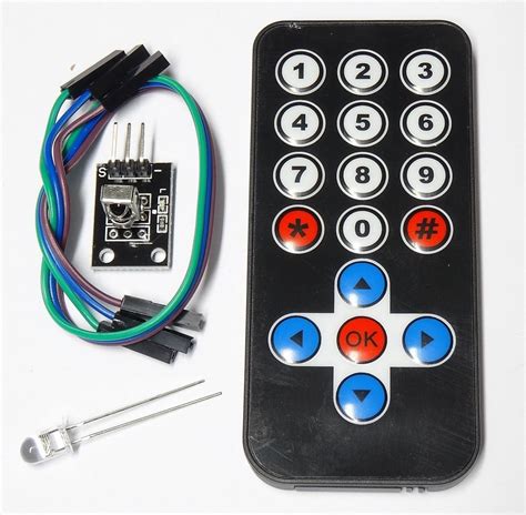 Infrared IR Wireless Remote Control With Sensor Vs1838b For Arduino 100