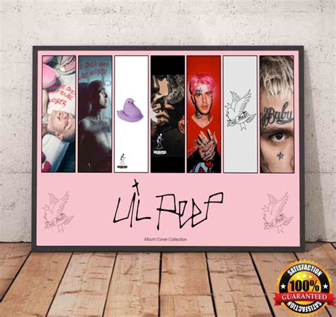 Lil Peep Print Lil Peep Poster Poster No Frame Lil Peep Wall Art