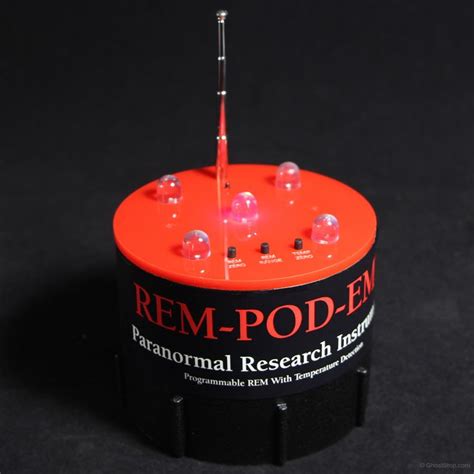 Rem Pod With Temp Ghost Hunting Equipment Ghost Hunting Paranormal
