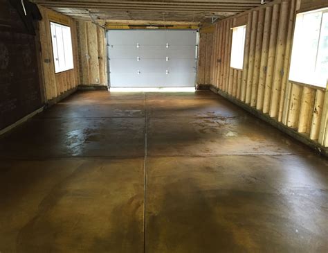 Concrete Garage Floor Harold J Pietig And Sons Inc