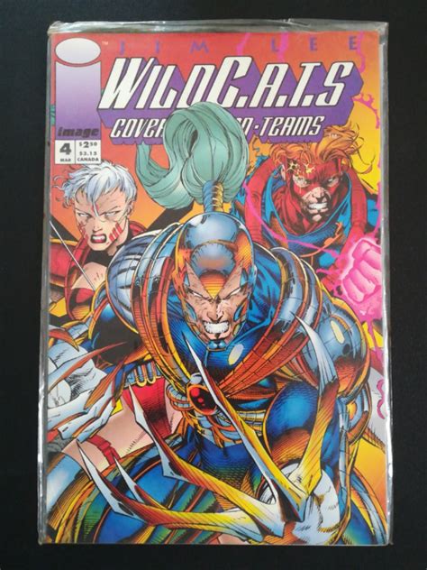Vintage Image Comics Jim Lees Wildcats Covert Action Teams Issue 4