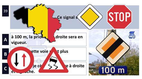 Permis De Conduire Th Orique Belgique Questions Code De La