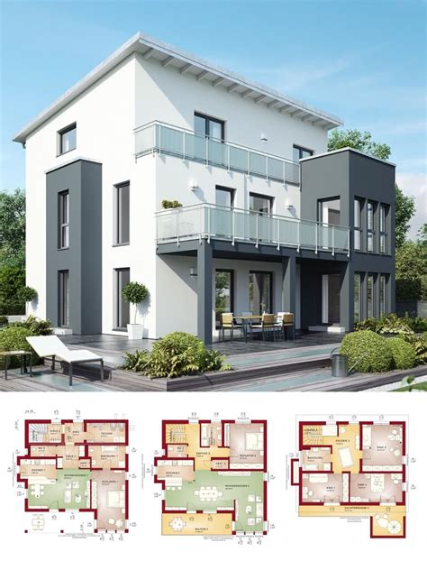 Selbstverständlich können sie auch ein haus mit einliegerwohnung neu bauen. Modernes Zweifamilienhaus mit Einliegerwohnung & Pultdach ...
