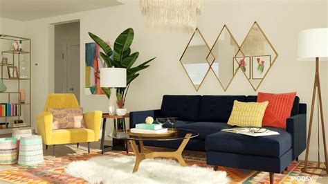 Find Living Room Design Ideas At Modsy Mid Century Living Room Mid