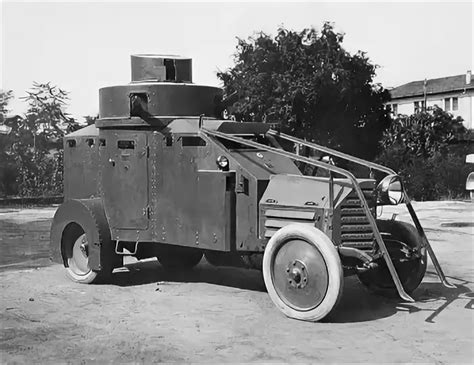 Autoblinda Ansaldo Lancia 1z Mod1915 Italian Armored Car Ww I