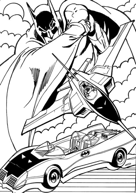 Welcome to the batman coloring pages page! Batmobile Coloring Pages - GetColoringPages.com