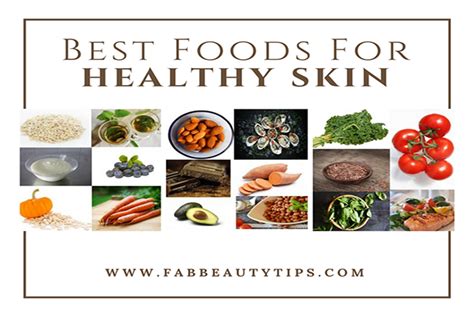 Top 20 Healthy And Best Foods For Healthy Skin Fab Beauty Tips