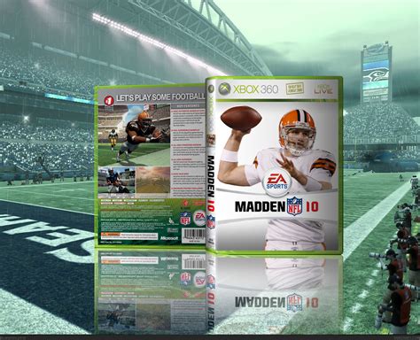 Madden Nfl 10 Xbox 360 Box Art Cover By Stevencho