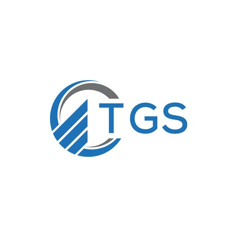 Tgs Negocio Finanzas Logo Diseño Tgs Plano Contabilidad Logo Diseño En