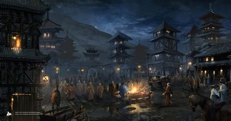 Artstation Ancient Chinese City