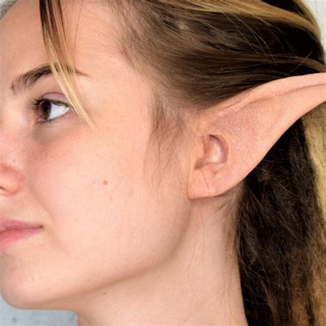 Long Elf Ears Latex Prosthetic Elf Ear Tips Fantasy Costume Etsy