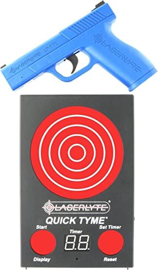 Laserlyte Trainer Target Quick Tyme With 62 Leds That Light Up Laser