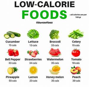 Low Calorie Foods Boxingfit