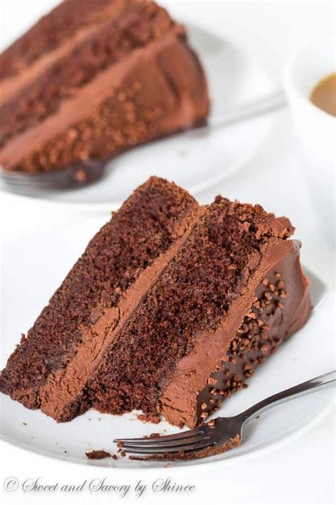 Ina S Rich Chocolate Cake With Generous Mocha Frosting Is Undeniably