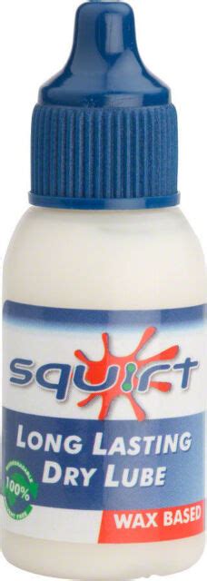 Squirt Long Lasting Dry Lube Chain Lubricant Road Mountain Wax Based 0