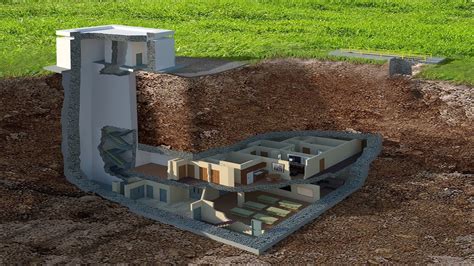 Underground real estate,15,000 sf home underground. Survive any apocalypse in this $17.5 million underground ...