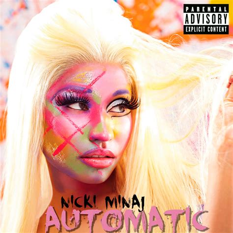 Nicki Minaj Automatic Fanmade Single Cover Nicki Minaj Fan Art