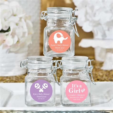 Personalized Baby Favors Personalized Apothecary Jars Free Assembly