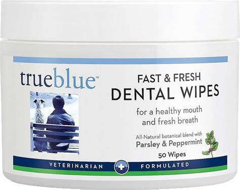 Trueblue Pet Products Fast And Fresh Dog Dental Wipes 50 Count