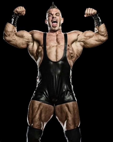 Brian Cage Professional Wrestler And Bodybuilder Bodybuilders Men Make Funny Faces Brian Cage