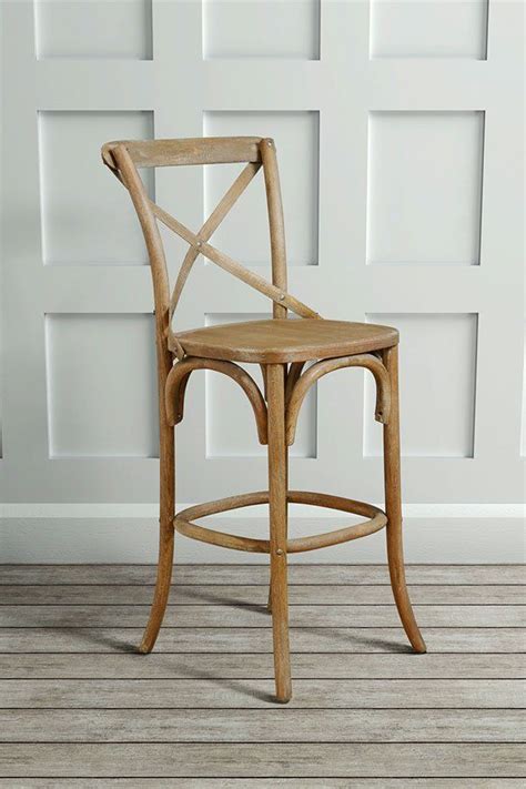 Find the perfect home furnishings at hayneedle, where you can buy online while you explore our room designs and curated looks for tips, ideas & inspiration to help you along the way. Chamborde Limed Oak Cross Back Barstool | Bar stools, French louis style, Stool