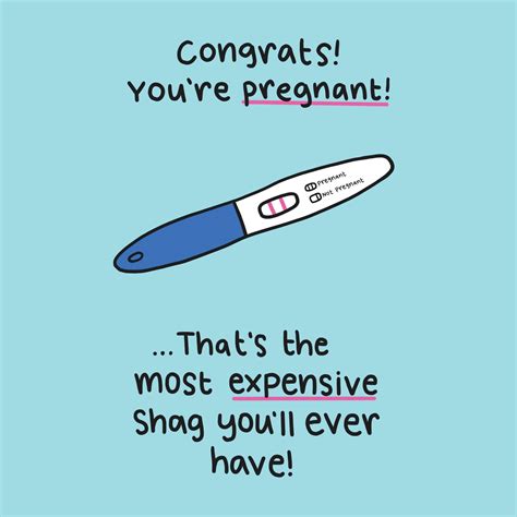 Congrats Youre Pregnant Card Boomf