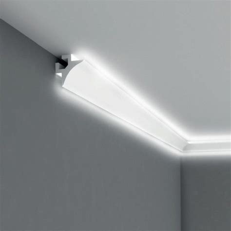 Lichtleiste "QL002" - Stuckleiste für indirekte Beleuchtung (aus hochfestem Polyurethan) inkl
