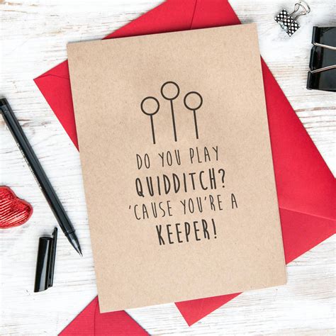 Mar 16, 2018 · the wizarding world is filled with memorable characters. harry potter quidditch quote greetings card by dust and things | notonthehighstreet.com
