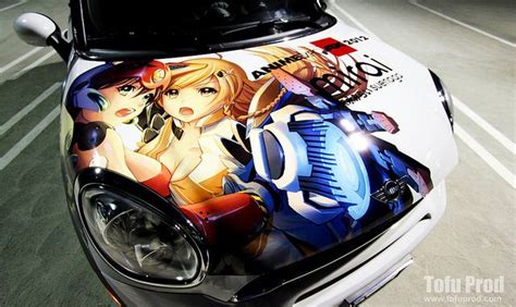 Maybe you would like to learn more about one of these? Mirai Itasha Mini Countryman Version by Danny Choo, via ...