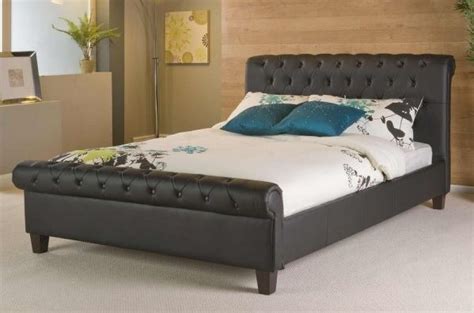 Browse all different styles and finishes we have to offer, from twin to king size bedsets and headboards, all made by some of the most trusted brands in the industry. The Phoenix is a stunning black faux leather bed with a ...