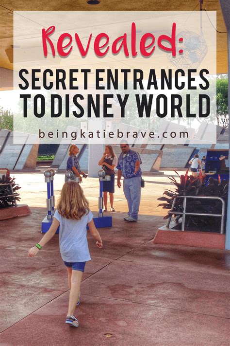 4 Secret Entrances To Disney World Revealed Being Katie Brave