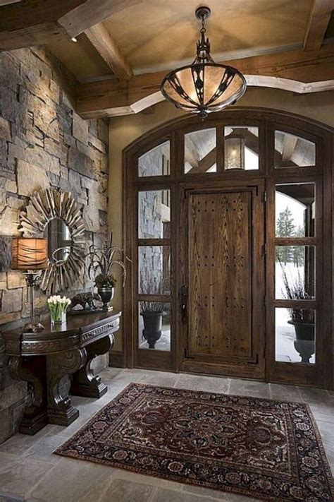 40 Beautiful Rustic Entryway Decor Ideas In 2020 Rustic House