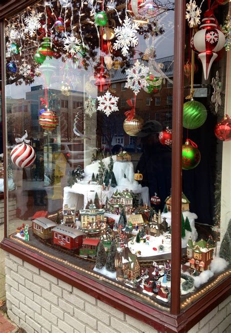 Every Year There Is A Delightful Christmas Window Display Along