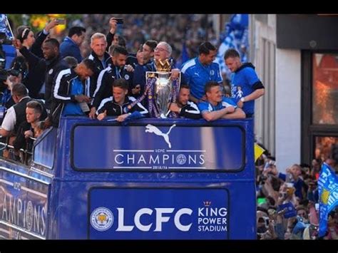 Leicester city football club is giving us juve 15/16 vibes this year (with a dash of germany world cup). LEICESTER CITY FC OPEN TOP BUS PARADE CHAMPIONS TRAIN ...