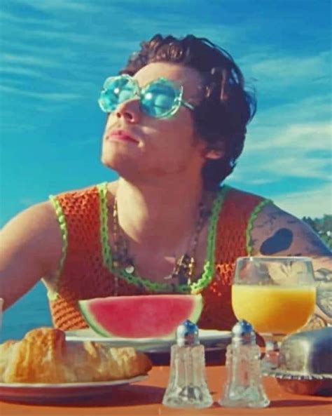 Harry Styles Watermelon Singers 5d Diamond Painting