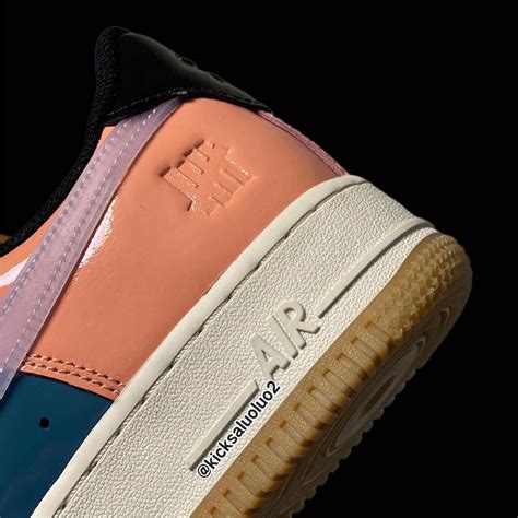 Undefeated X Nike Air Force 1 Low Multi Patent Nice Kicks