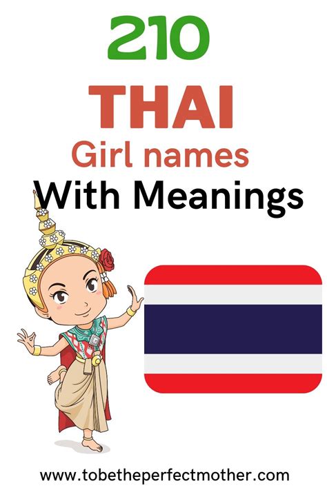 210 Thai Girl Names With Meanings To Be The Perfect Mother Girl