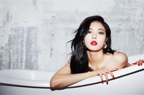 Hyuna Appears Topless In New Single Red Announcement Off New A Talk Mini Album Teaser