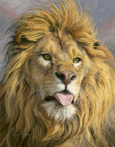 Private collection in seattle, washington oil, acrylic & mylar on wood 48 x 36 this painting is the harmony of realism with painterly abstraction. Silly Face Painting by Lucie Bilodeau