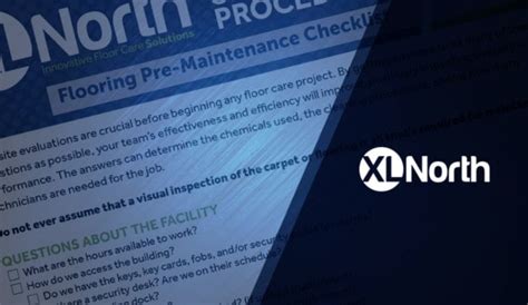 Preventive maintenance checklists, otherwise known as preventative maintenance checklists, are used to develop a. Flooring Pre-Maintenance Checklist | XL North