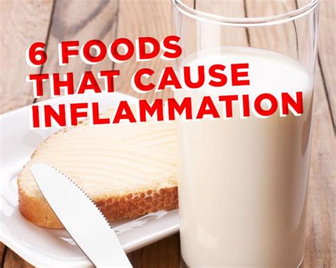 6 Foods That Cause Inflammation Food That Causes Inflammation