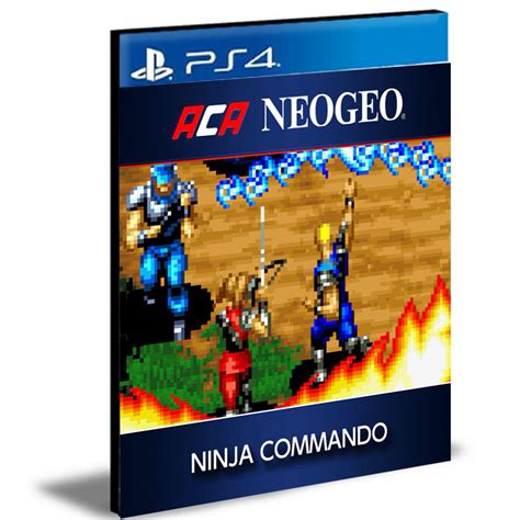 Aca Neogeo Ninja Commando Playstation 4 Mídia Digital Mudishop