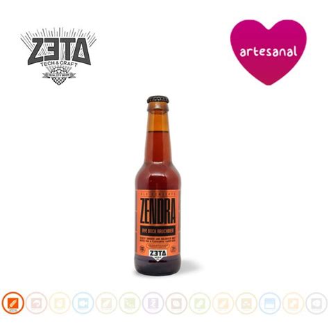 Cerveza Zendra Aye Bock Rauchbier Zeta Beer Alacena De La Vega