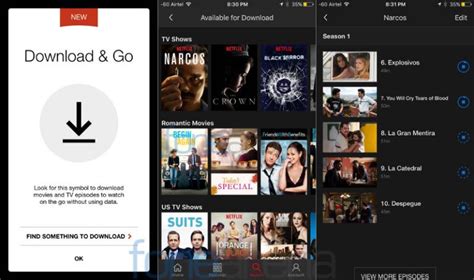 The netflix app on windows 10 is highly similar to the mobile app in. Netflix offline will allow you to download the movies ...