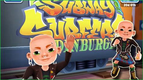 Subway Surfers Edinburghlatest Character Callums Gameplay Youtube
