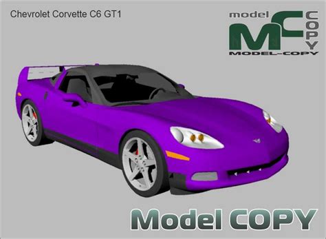 Chevrolet Corvette C6 Gt1 3d Model 48945 Model Copy World