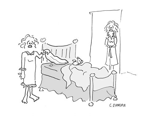 Bed Cartoon Pela