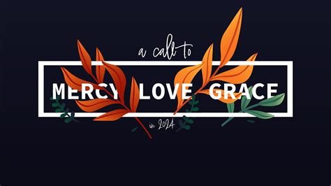 Be a recipient of God's Mercy, Love and Grace | Ep.2 - YouTube